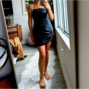 Black Amanda Uprichard dress